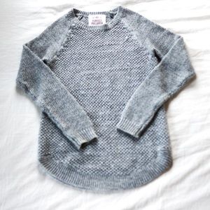 classic gray sweater